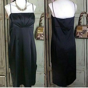 Cachet Dress Fitted Black Formal Gathered Top